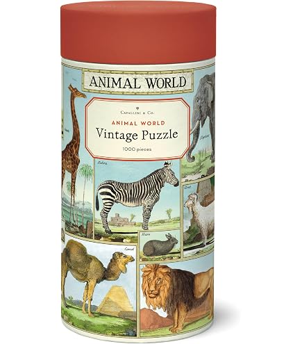 Cavallini & Co. ビンテージパズル Amazon | Cavallini ビンテージサーカスジグソーパズル 1000ピース